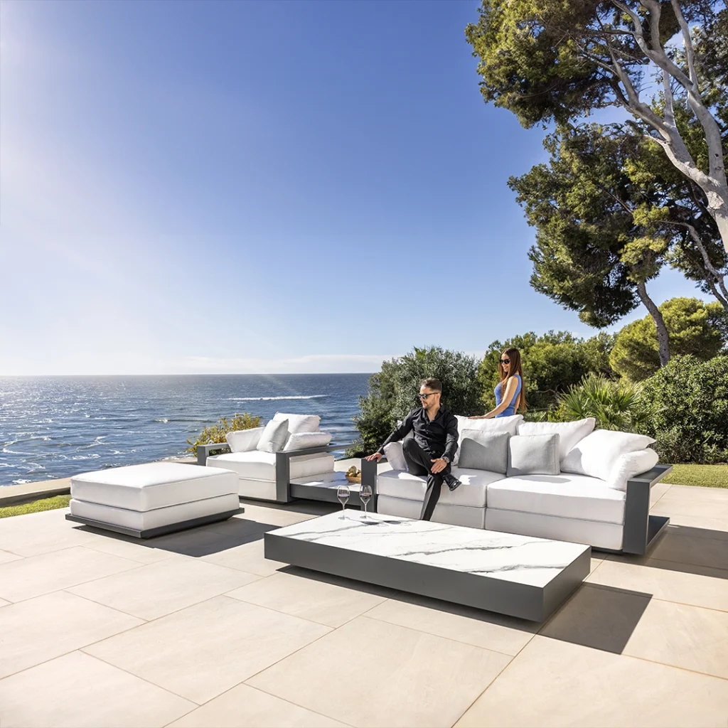luxury outdoor sofa