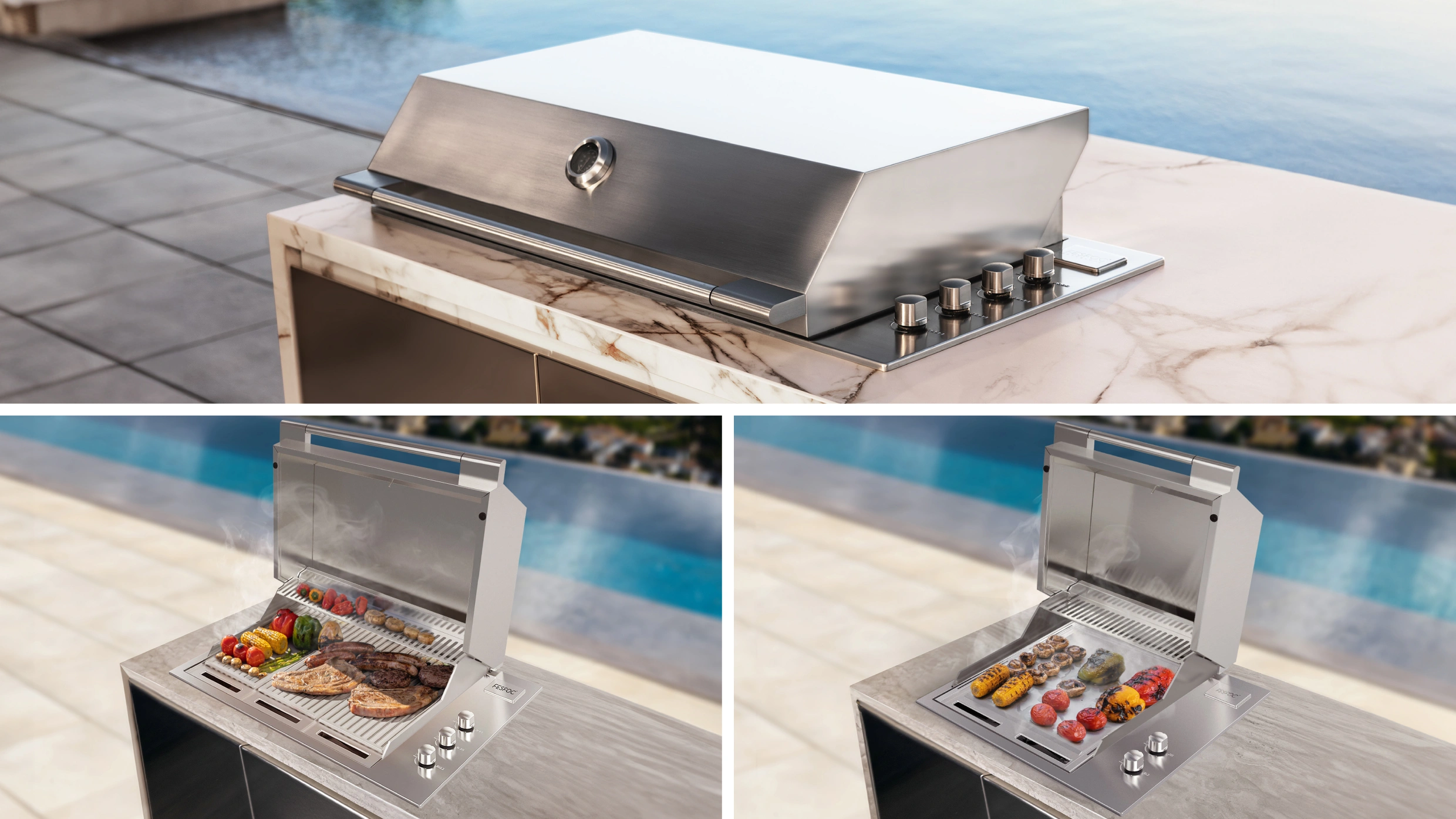 outdoor kitchen appliances