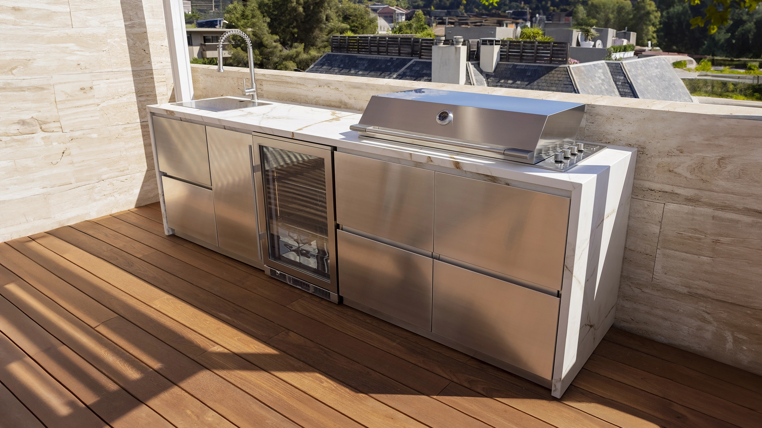 outdoor kitchen appliances